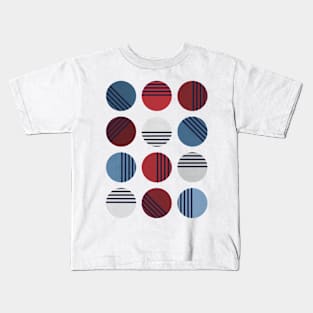 Circles and lines Kids T-Shirt